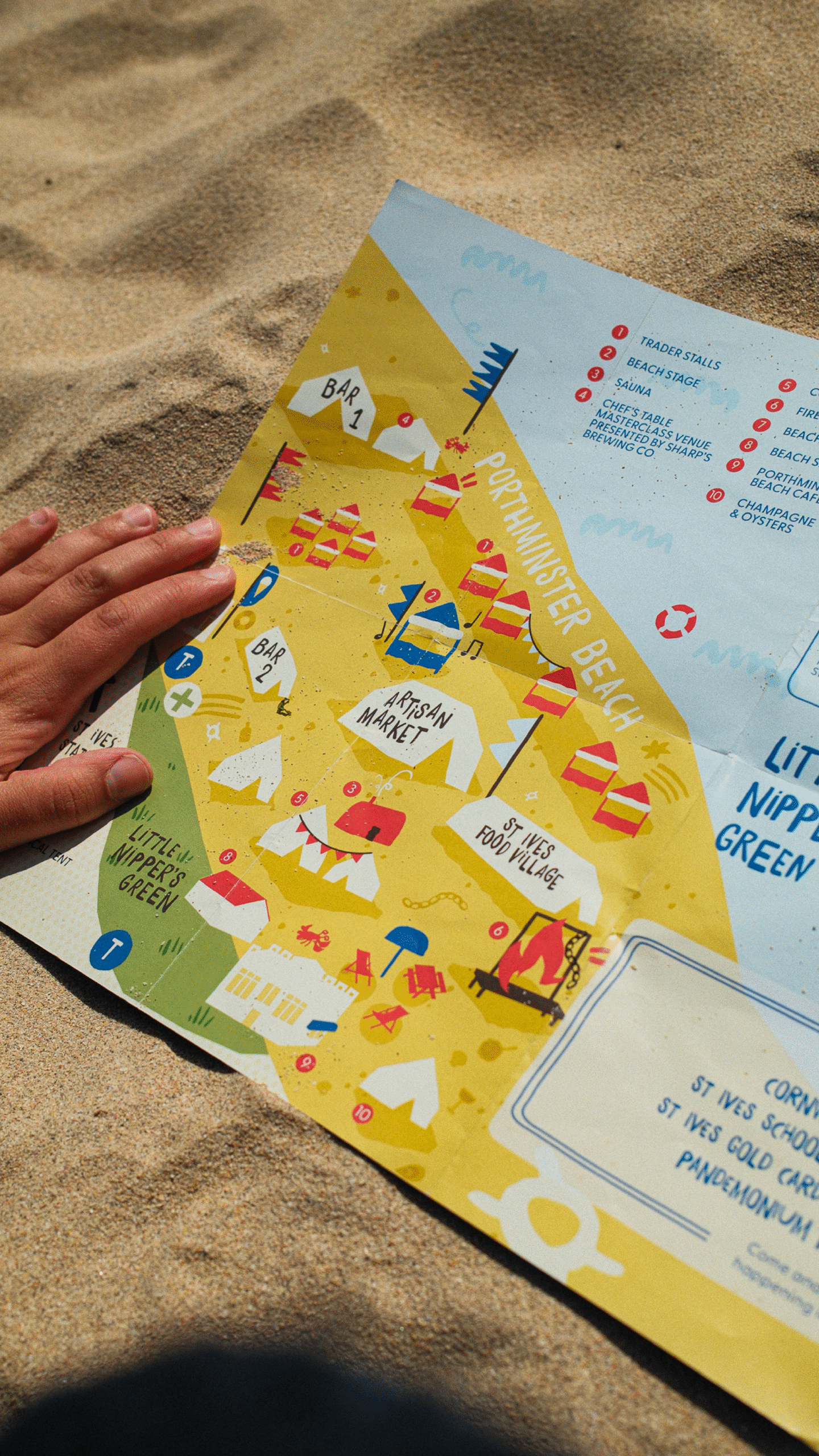 Behind the Screens: Festival Fun Map