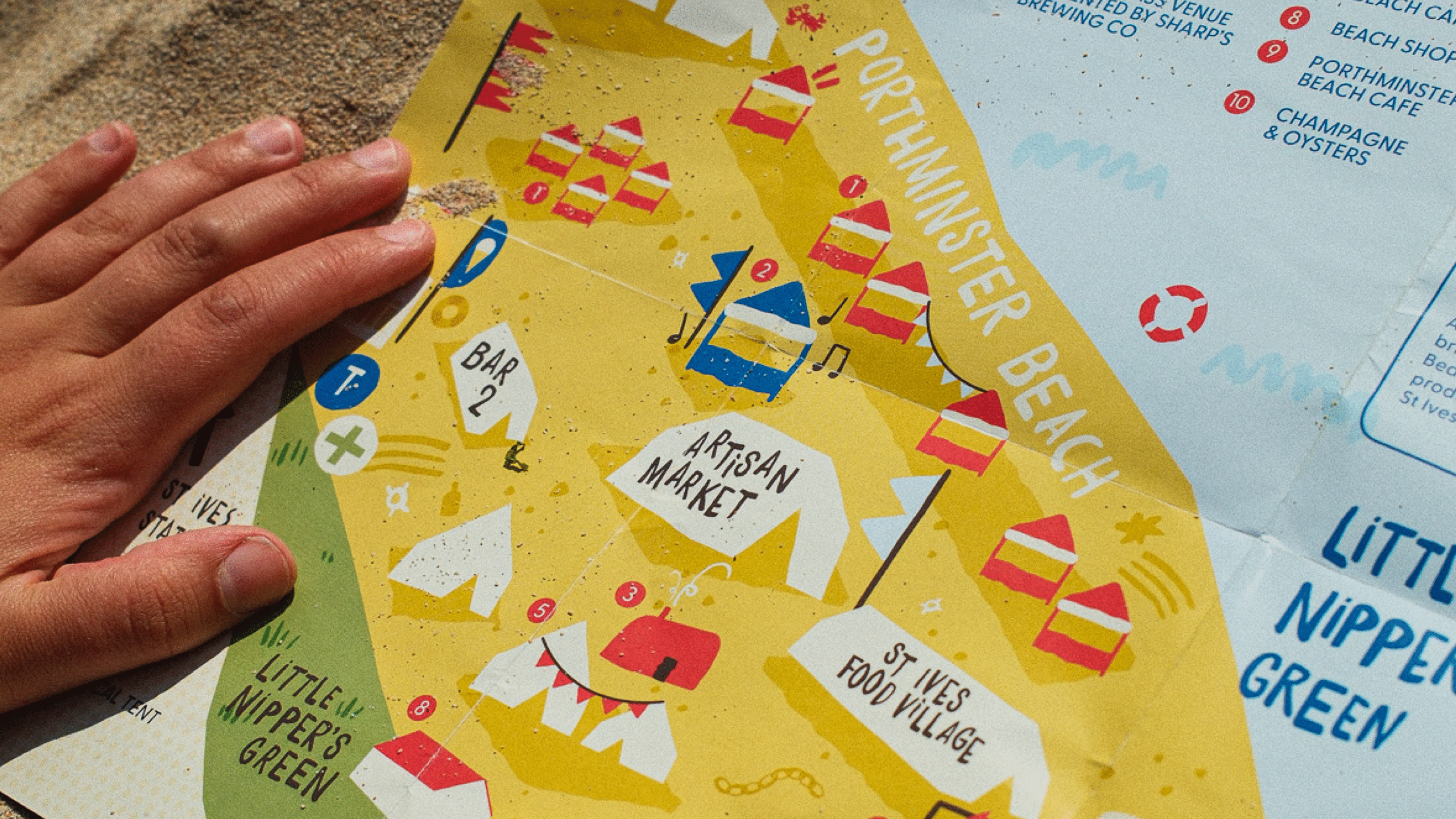 Behind the Screens: Festival Fun Map